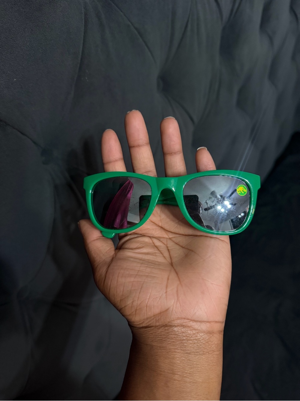 Jurassic Park Kids Green Sunglasses - Classic UV Protection